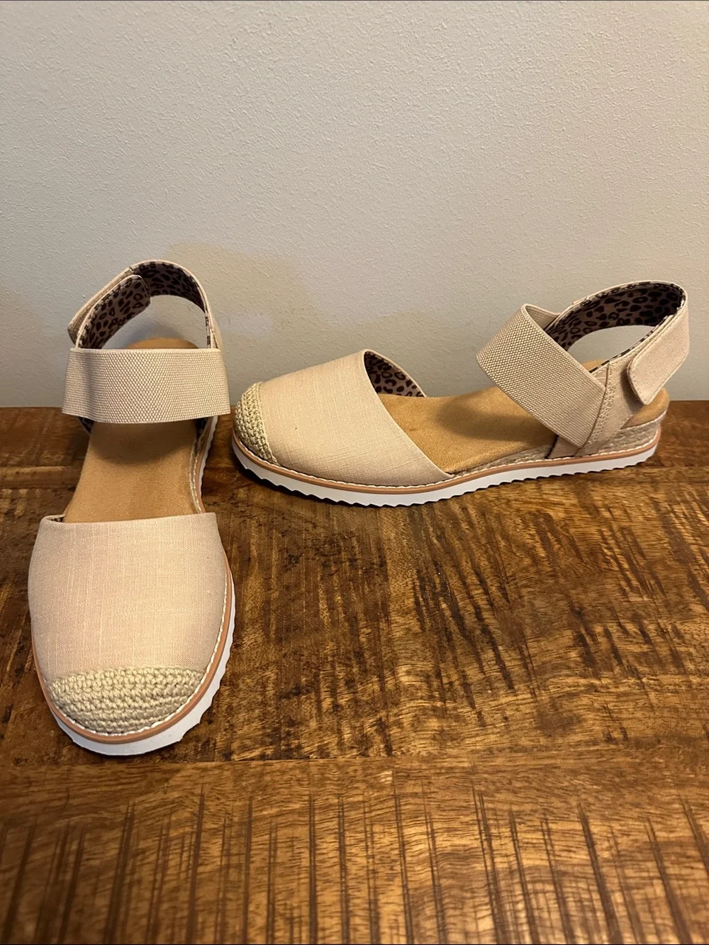 BOBS from Skechers mini wedge espadrille